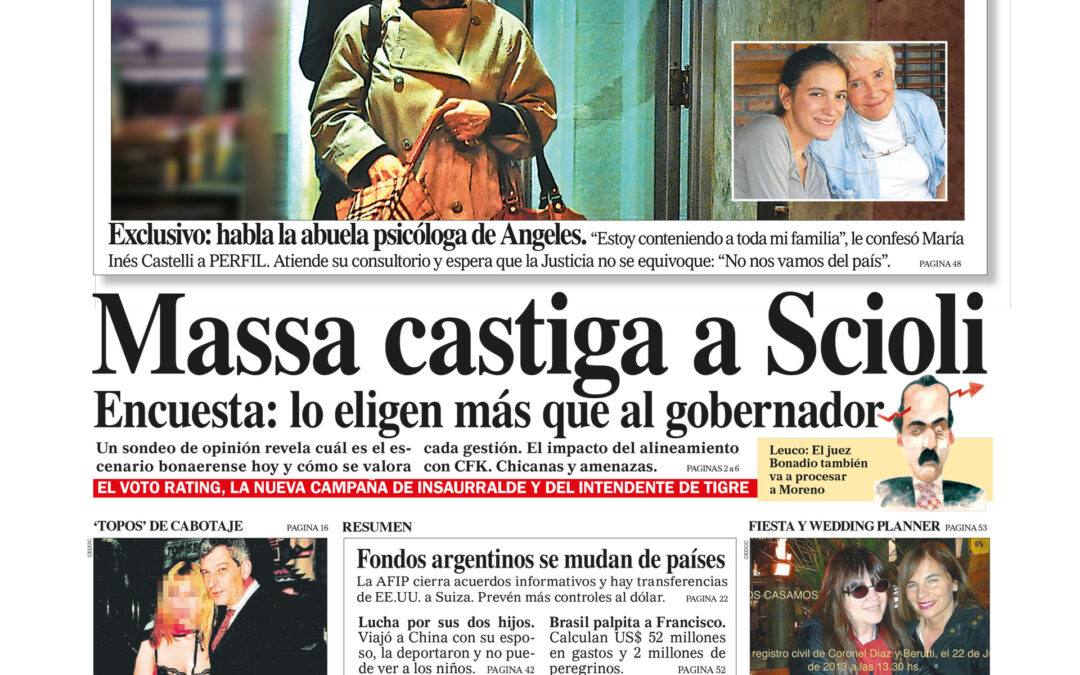 “Estoy conteniendo a todos”, dice la abuela psicóloga de Ángeles